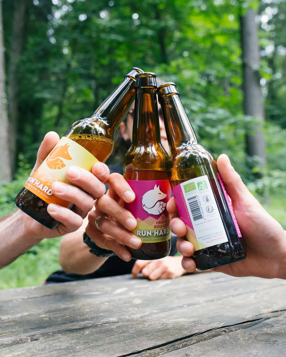 IPA beer without alcohol or gluten 33cl - RUN'HARD