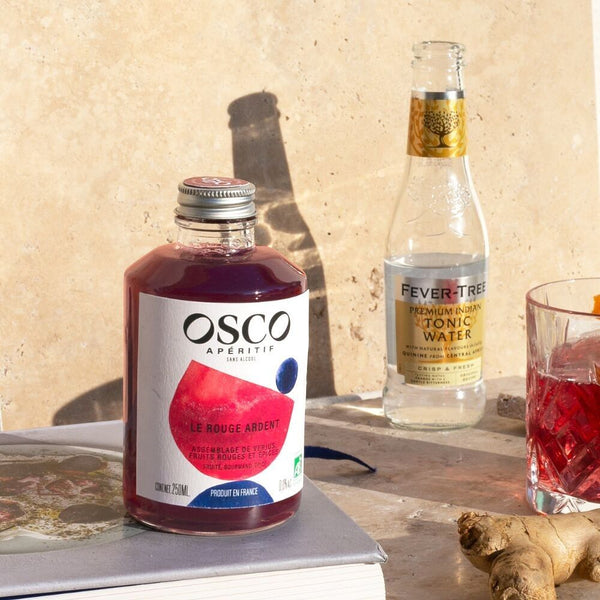 OSCO Le Rouge Ardent Organic 0.0% alcohol-free - 25 cl