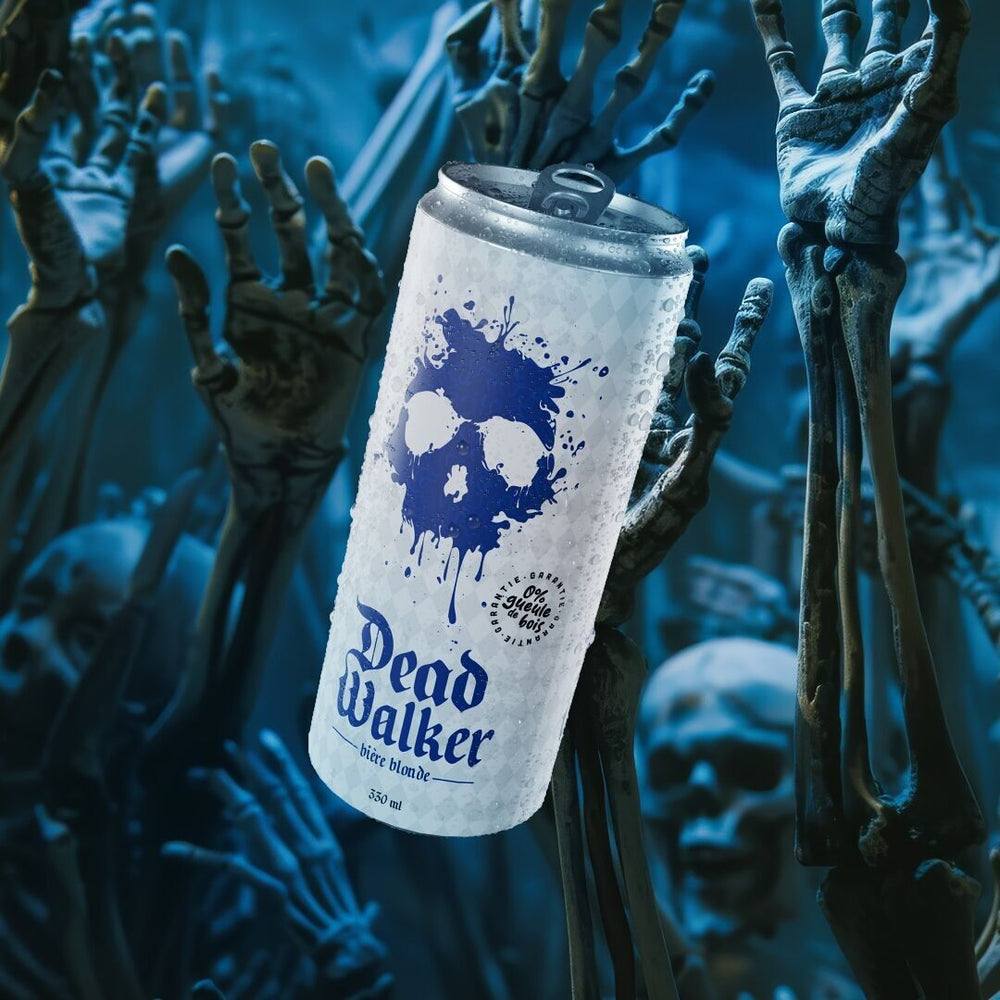 DEAD WALKER blond beer without alcohol 0.5%
