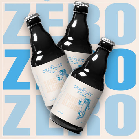 Les Crapauds Fous white beer 0.5%