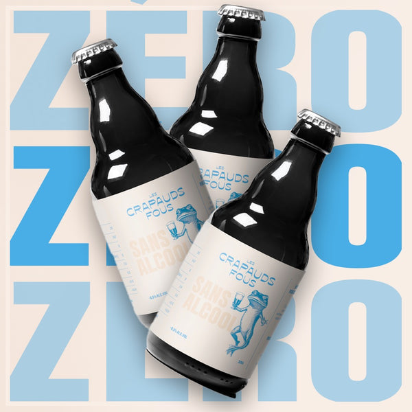 Les Crapauds Fous white beer 0.5%
