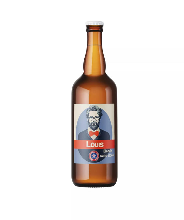 Louis 0° Motte Cordonnier blond beer 0.5% - 75 cl