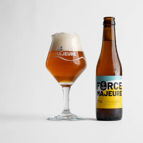 Force Majeure blond beer 0.5% without alcohol