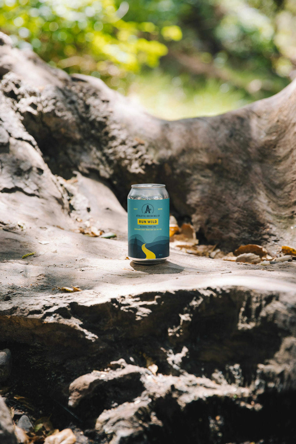 Athletic Brewing Run Wild IPA beer without alcohol 0.5%