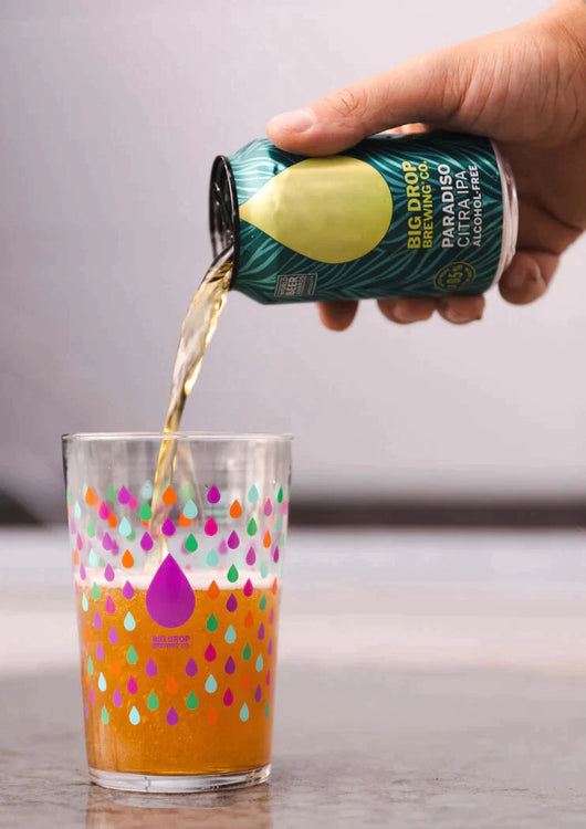 Bière Big Drop Paradiso Citra IPA 0,5% sans alcool 🥂 Sanzalc, la cave sans alcool et sans complexe