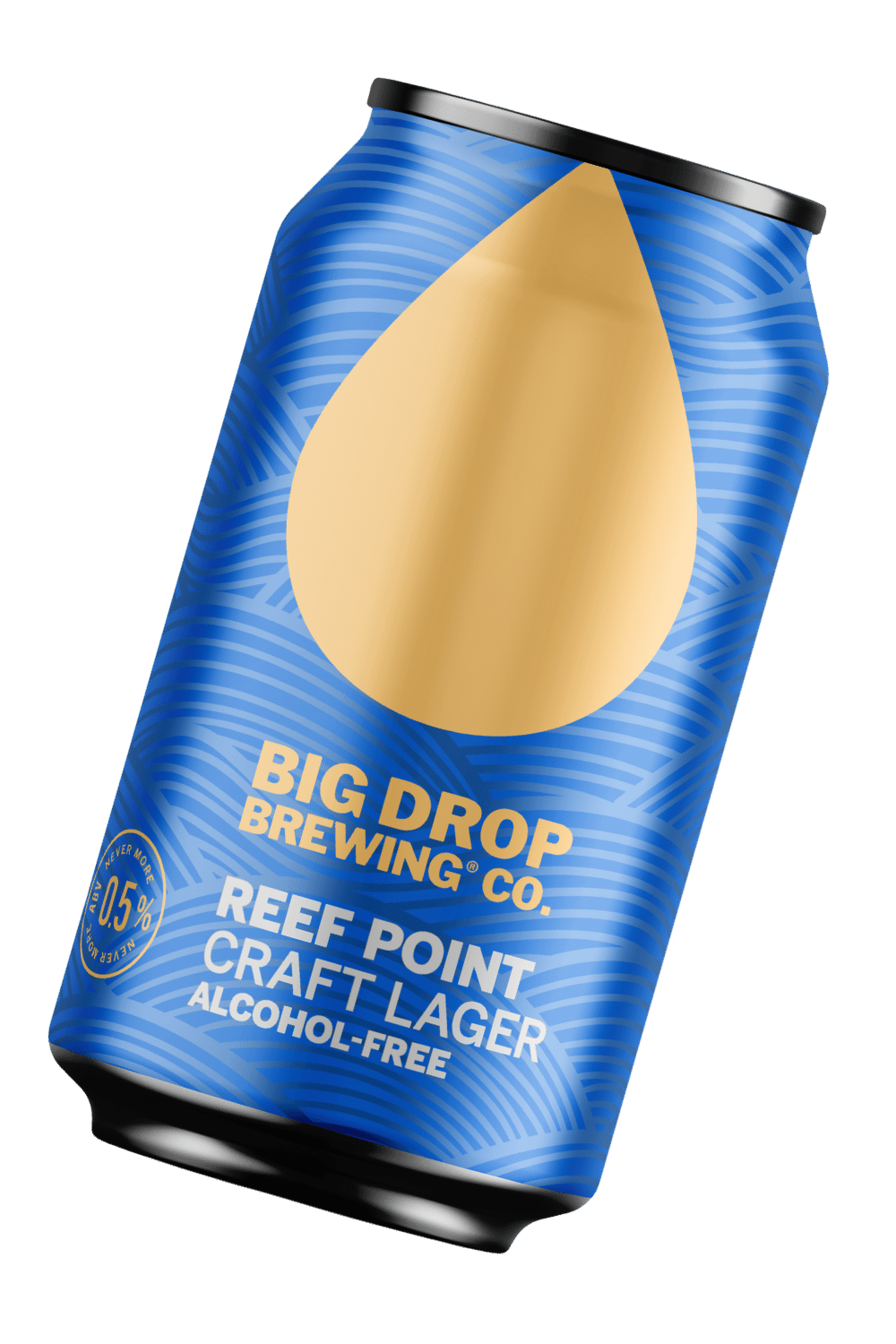 Big Drop Reef Point Craft Lager 0.5% Alcohol Free Beer