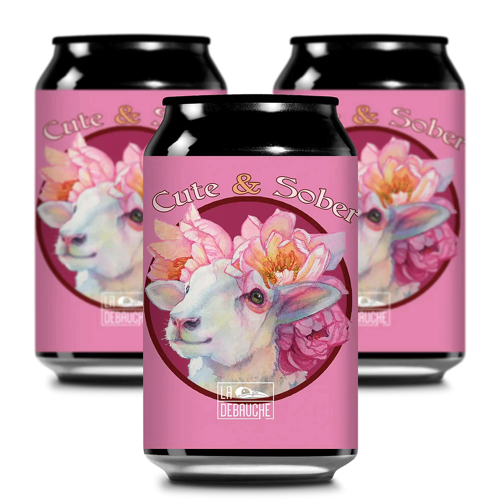Cute And Sober 0.5% alcohol-free beer
