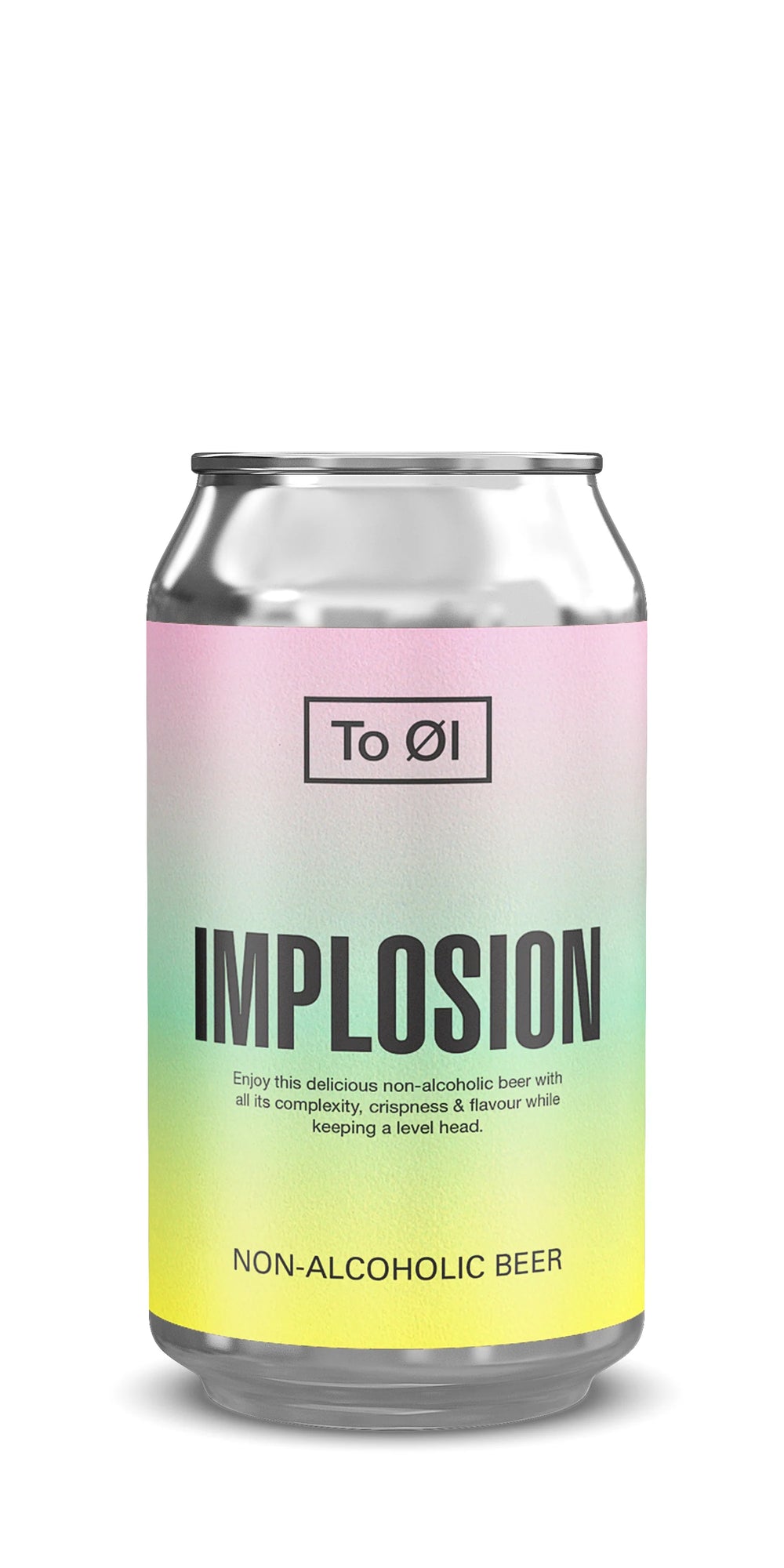 Implosion IPA beer without alcohol 0.3%