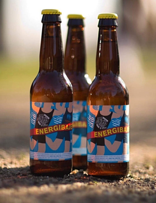Bière Mikkeller Energibajer 0% sans alcool Sanzalc, cave sans alcool pour adultes décomplexés