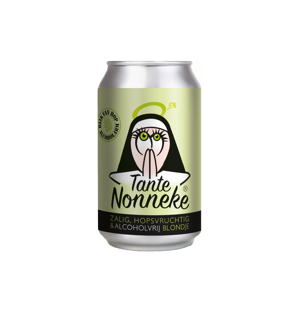 Tante Nonneke IPA beer without alcohol 0.5%