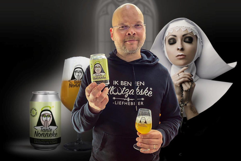 Tante Nonneke IPA beer without alcohol 0.5%