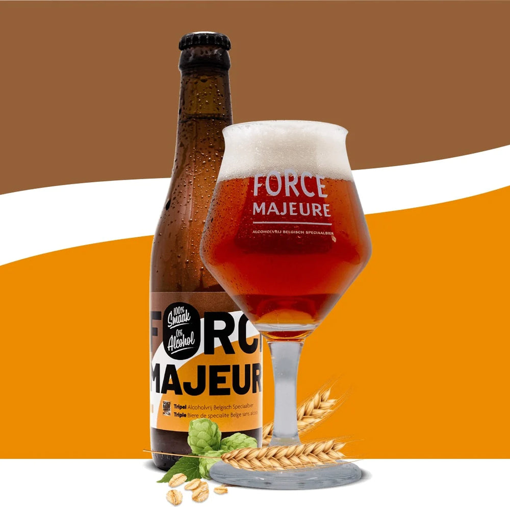 Tripel Force Majeure beer 0.4% without alcohol