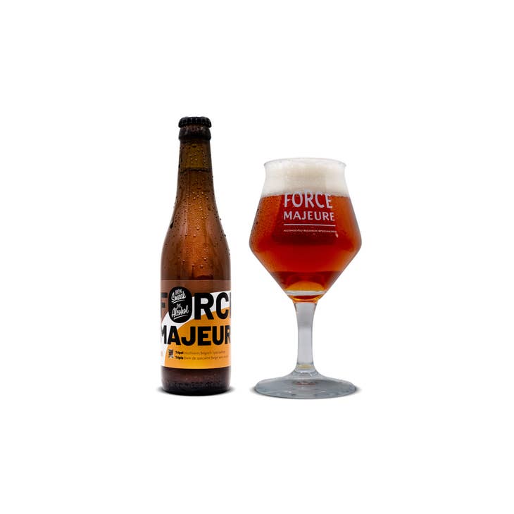 Tripel Force Majeure beer 0.4% without alcohol