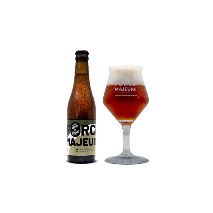 Tripel Hop Force Majeure beer 0.4% without alcohol