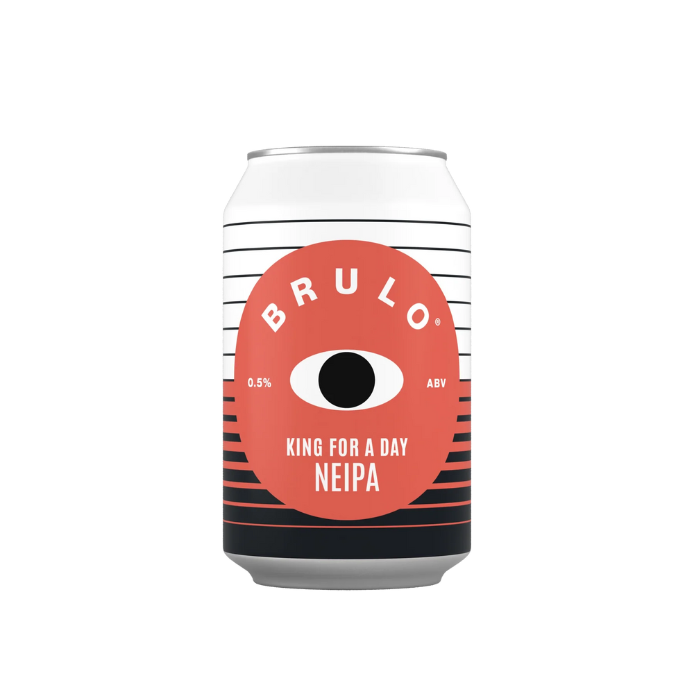 Beer Brulo King for a Day NEIPA 0.5% alcohol-free