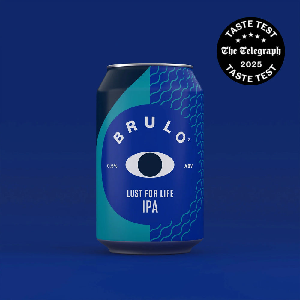 Brulo Lust for Life IPA beer without alcohol 0.5%
