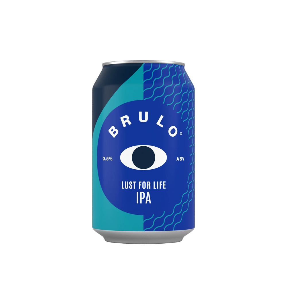 Brulo Lust for Life IPA beer without alcohol 0.5%