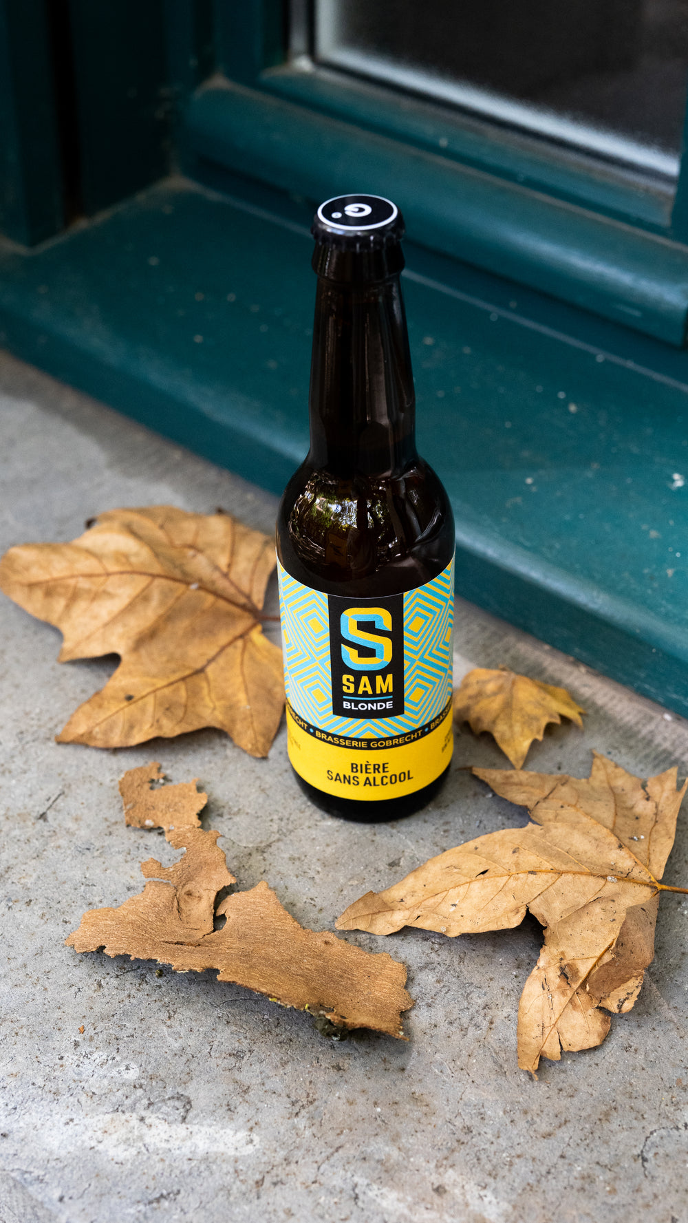 SAM blond beer without alcohol 0.5% - 33 cl bottle