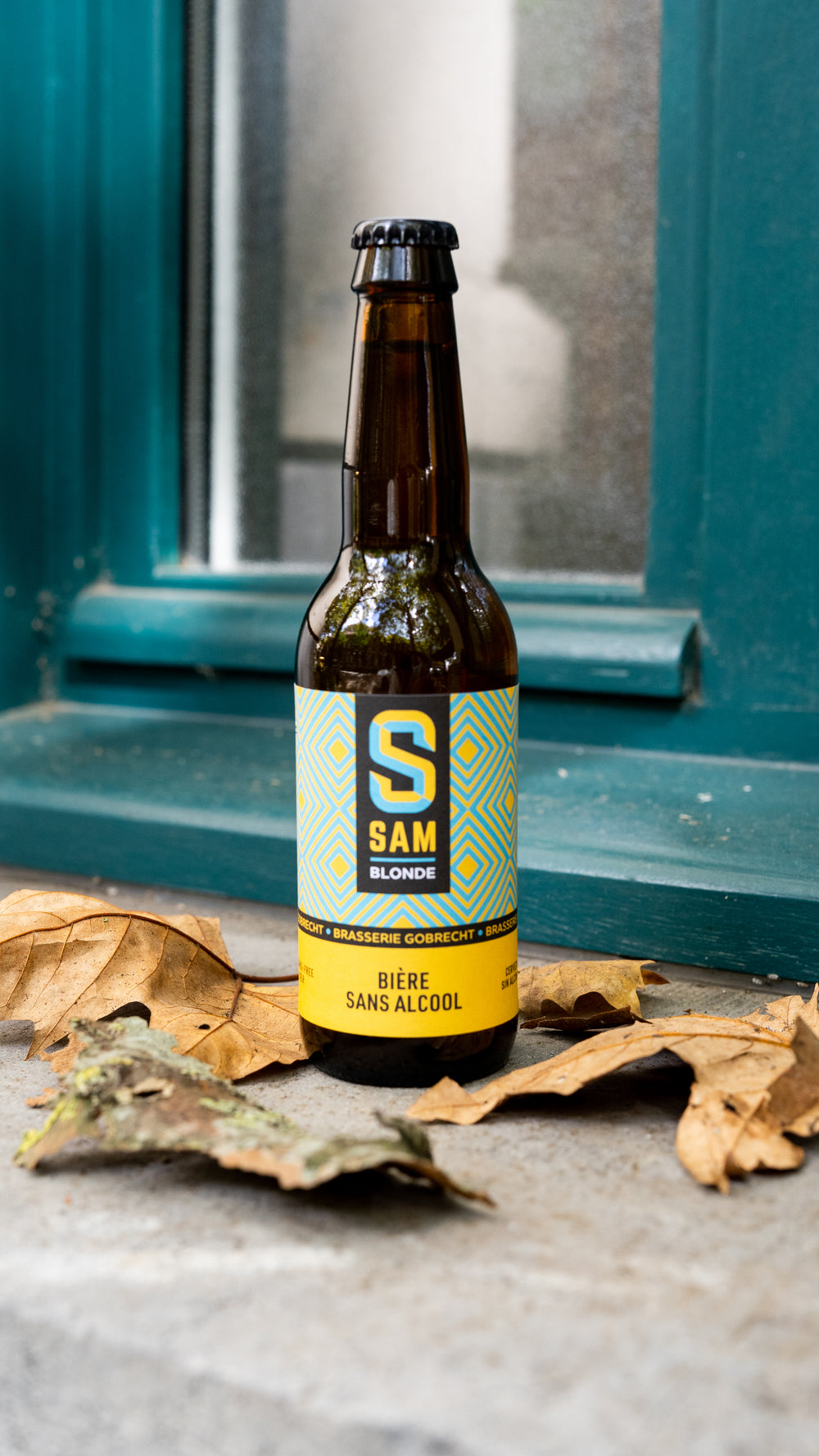 SAM blond beer without alcohol 0.5% - 33 cl bottle