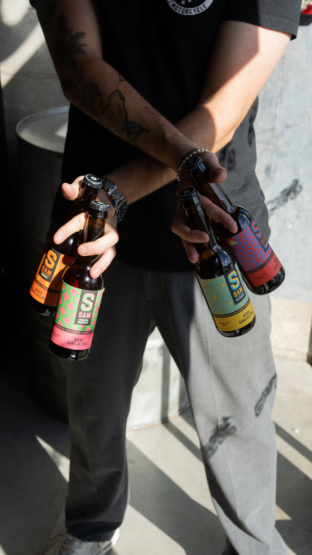 SAM NEIPA beer without alcohol 0.5% - 33 cl bottle