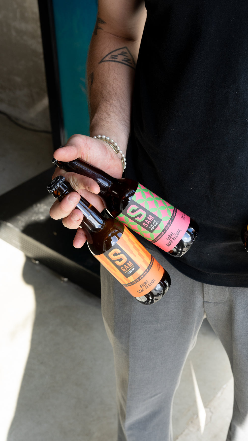 SAM NEIPA beer without alcohol 0.5% - 33 cl bottle