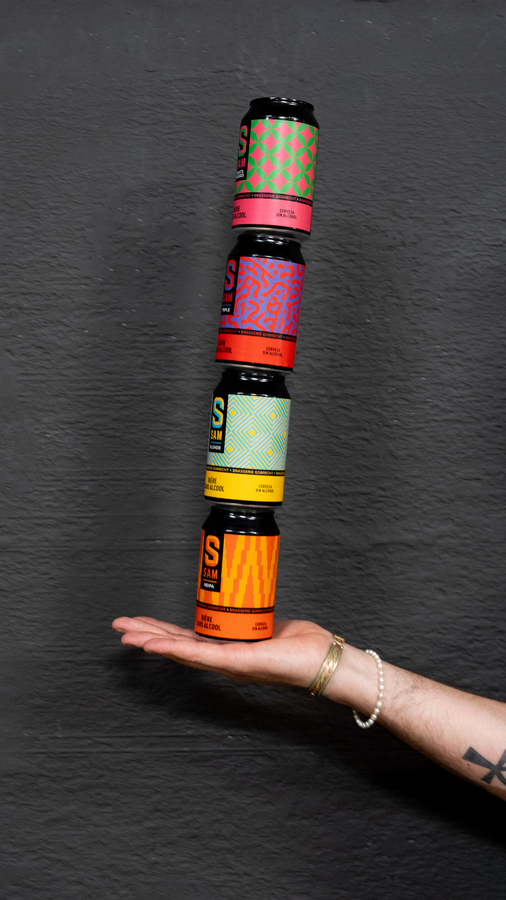 SAM red fruits beer without alcohol 0.5% - 33 cl can