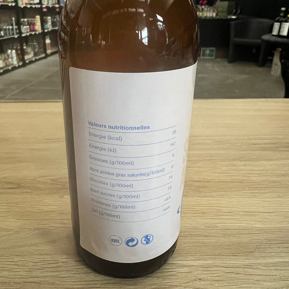 Les Crapauds Fous white beer 0.5%