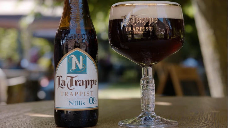 La Trappe Nillis amber beer without alcohol 0.0%