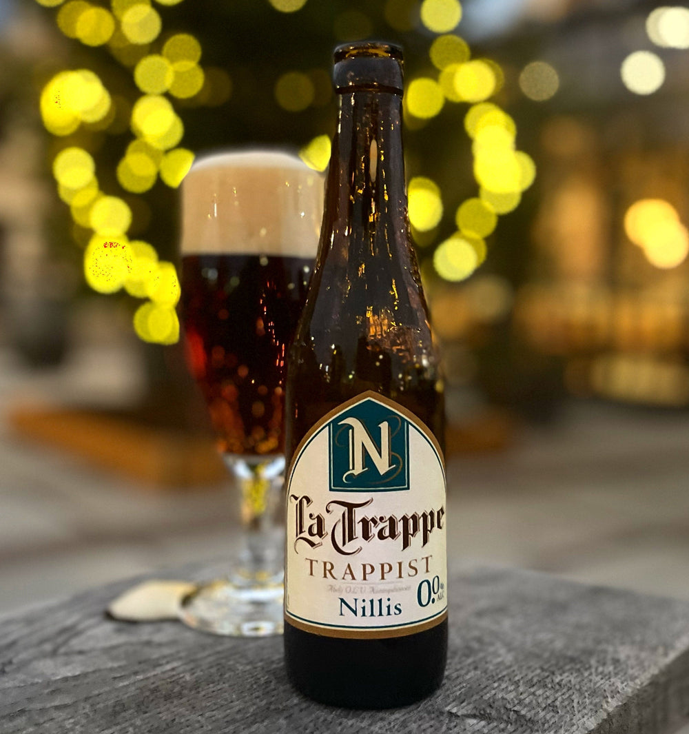 La Trappe Nillis amber beer without alcohol 0.0%