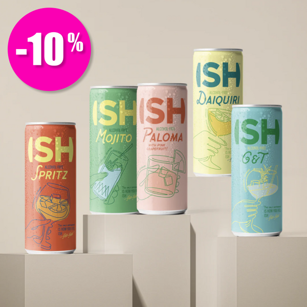 Pack of 5 ISH cocktails without alcohol