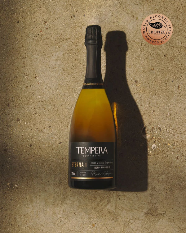 ETERNA I, light alcohol-free bubbles - Tempera’s non-alcoholic effervescent gourmet drink
