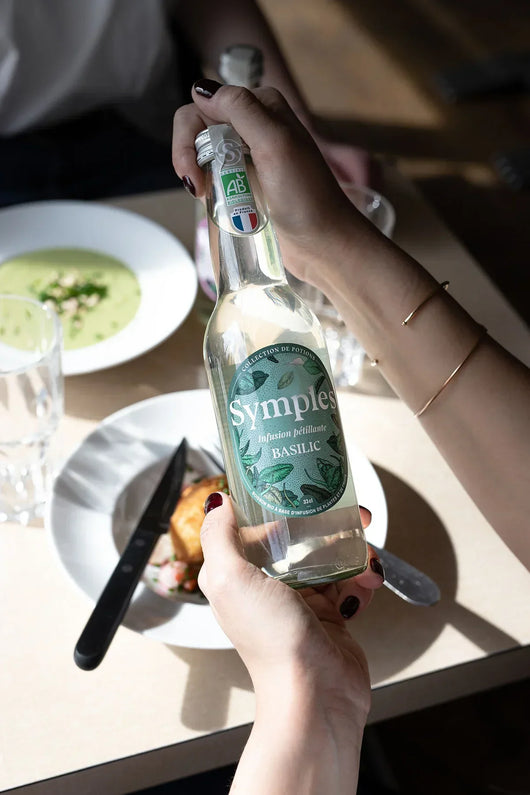 Symples infusion de basilic 🥂 Sanzalc, la cave sans alcool et sans complexe