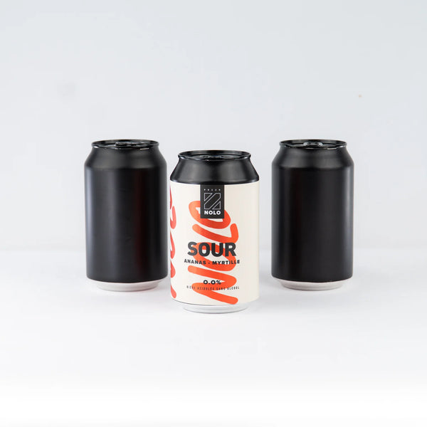 PRIZM NOLO Sour blueberry pineapple beer without alcohol 0%