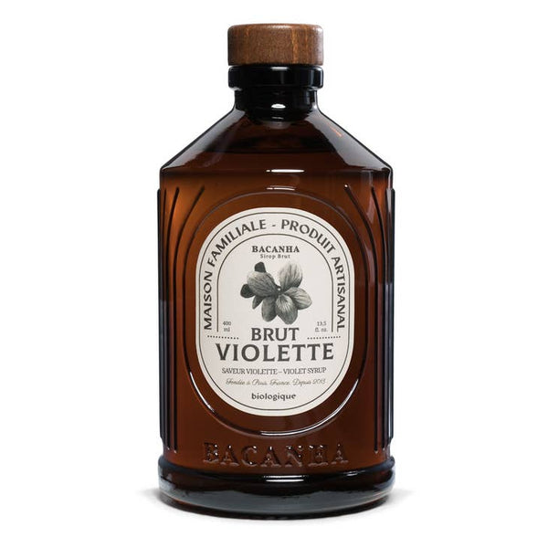 Raw Organic Violet Syrup - Bacanha