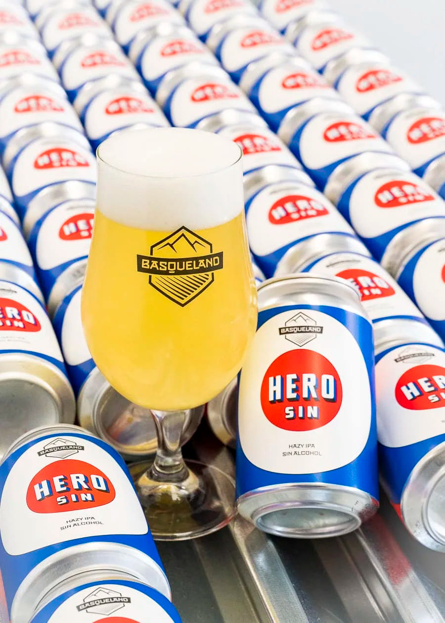 Hero IPA Basqueland beer 0.5%