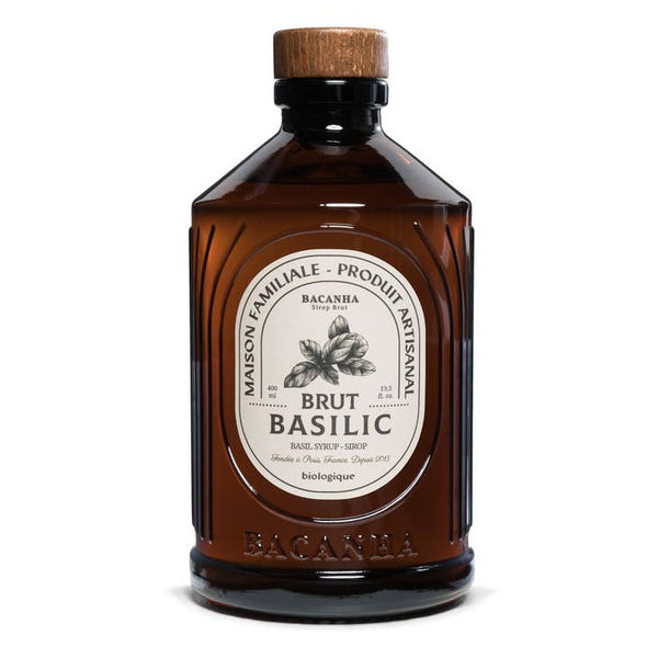 Raw Organic Basil Syrup - Bacanha
