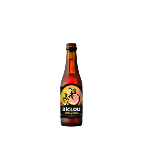 Biclou Moulins d'Ascq blond beer without alcohol 0.5%
