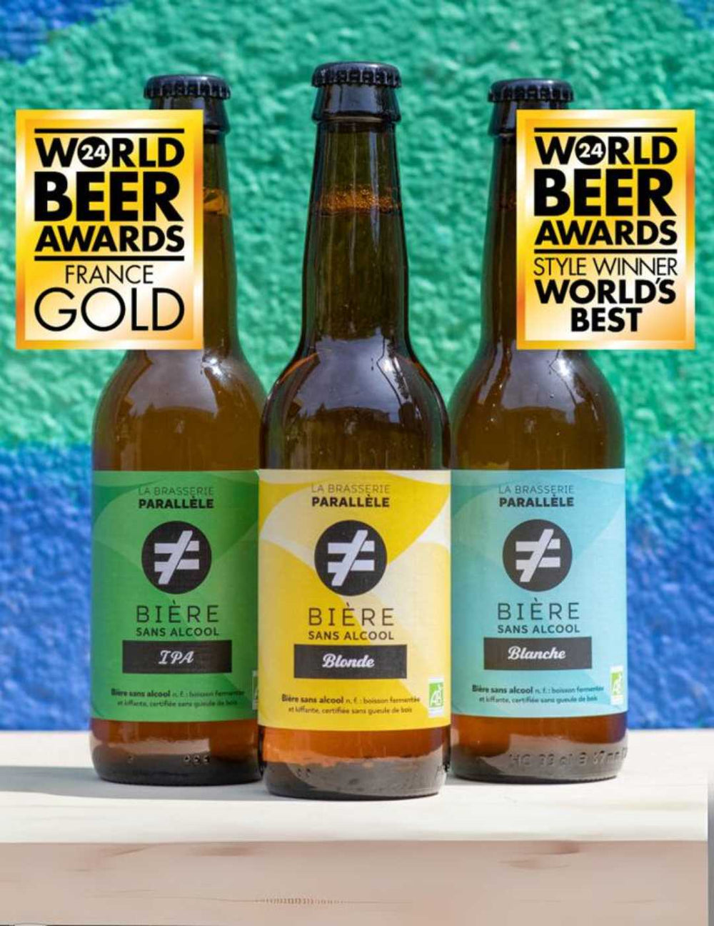 La Brasserie Parallèle IPA Beer 0.3% Organic