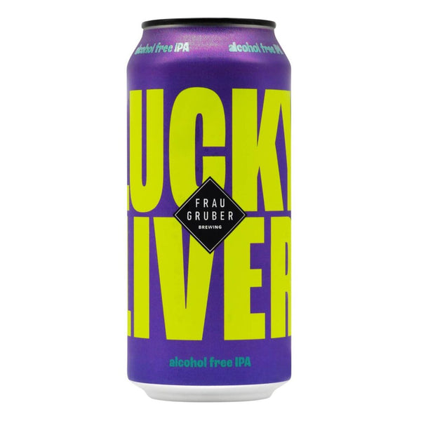 Fraugruber Lucky Liver IPA beer without alcohol 0.5%
