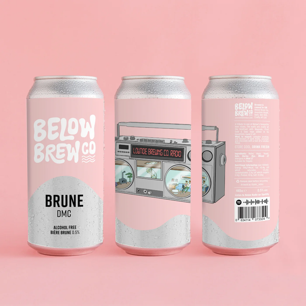 Below Brew Beer - Brune DMC without alcohol 0.5%