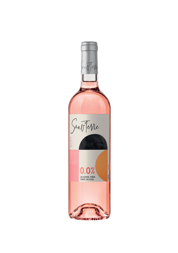 Sauv'Terre rosé wine without alcohol 0.0%