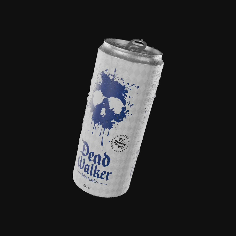 DEAD WALKER blond beer without alcohol 0.5%
